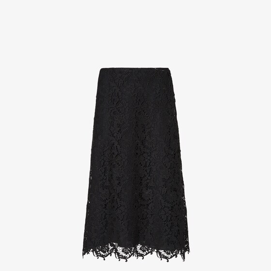 Fendi Midi skirt with a flowing, flared silhouette, made entirely | Thumbnail 2