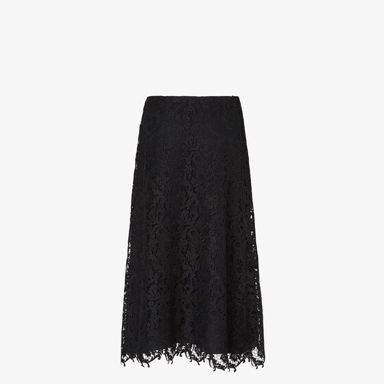 Fendi Midi skirt with a flowing, flared silhouette, made entirely | Thumbnail 4
