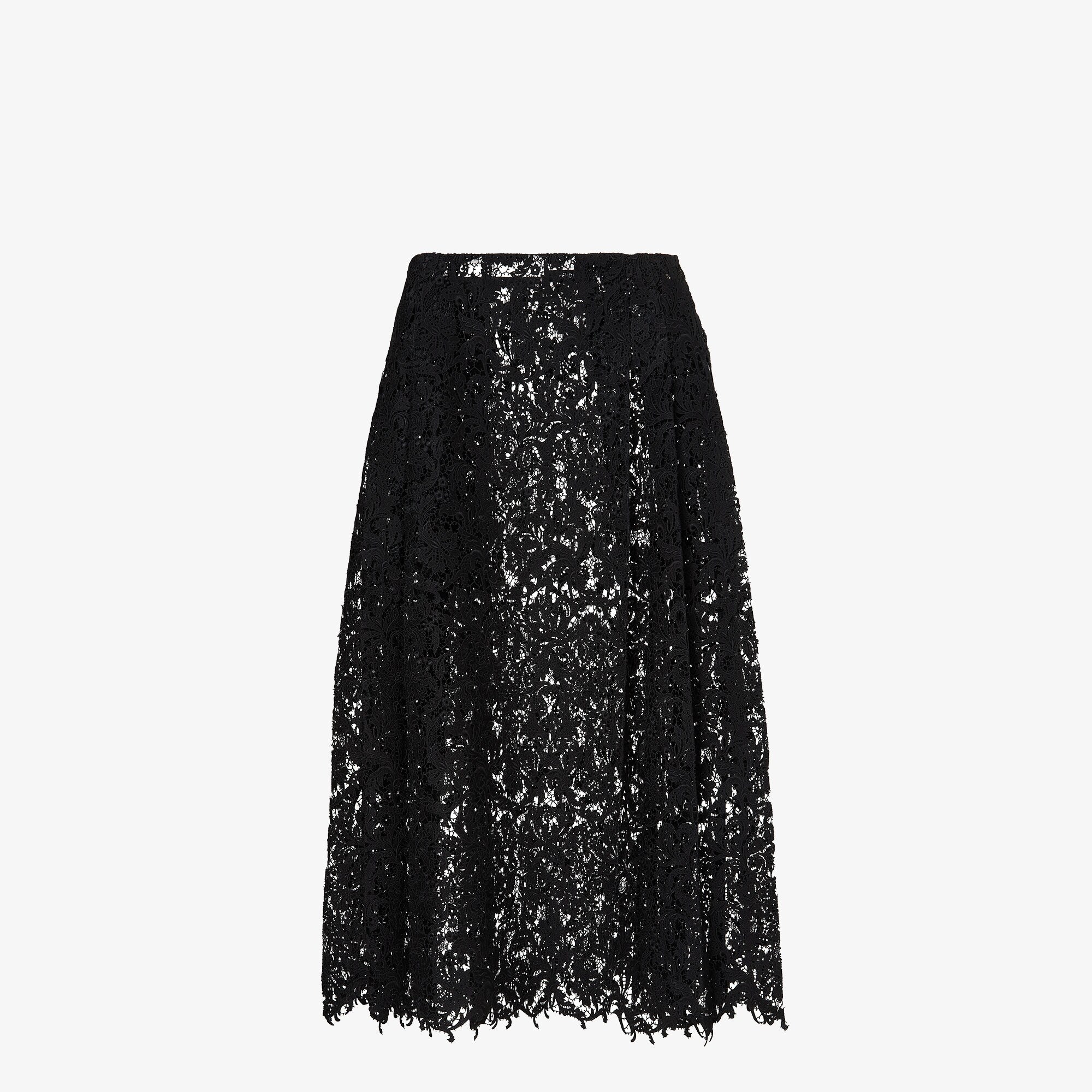 FENDI プリーツスカートブラック 40 スカート - ブラック | FENDI JP