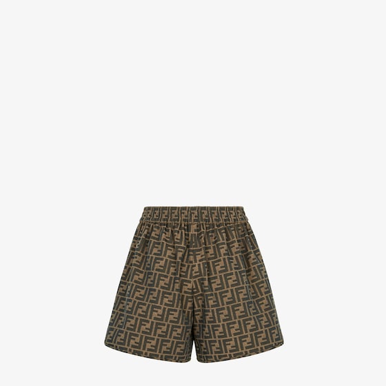 Fendi Shorts with an elasticated waist and side slits in the hem | Thumbnail 2