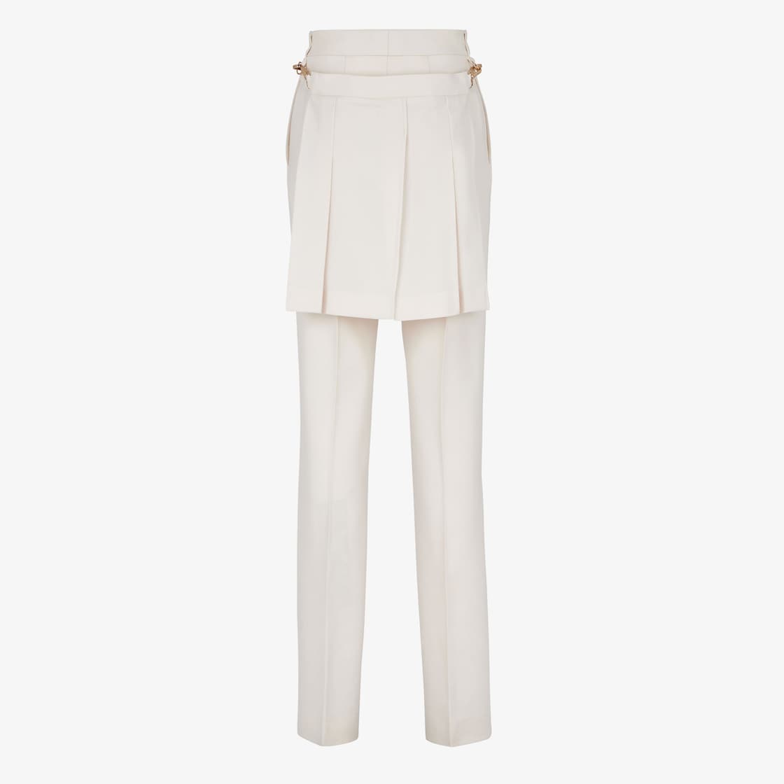 Fendi white trousers online