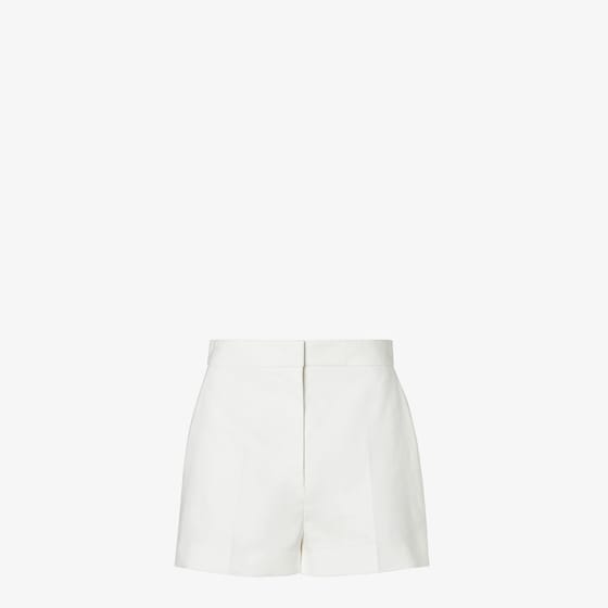 Fendi High-waisted shorts, with trouser crease and side inset