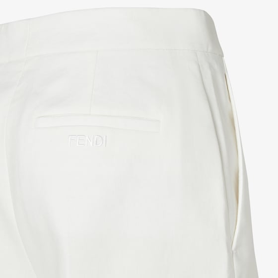 Fendi High-waisted shorts, with trouser crease and side inset | Thumbnail 3