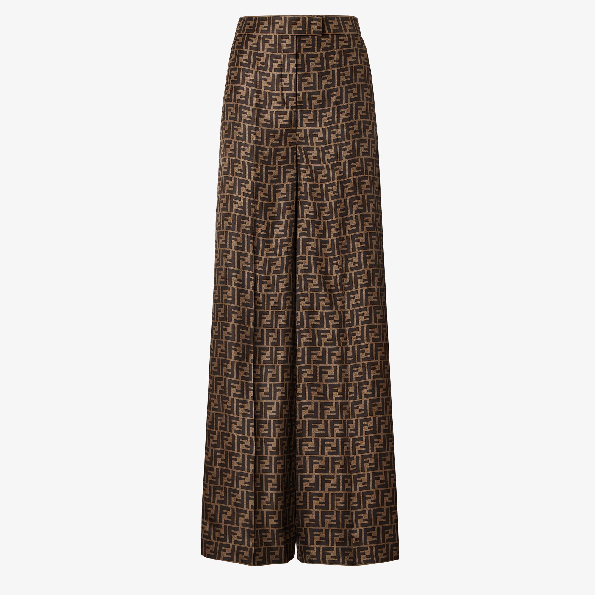 パンツ FENDI FW24 Micro check trousers (FR6608ATQW F1QYI) Fendi Monogrammed High-waisted Pants | italist