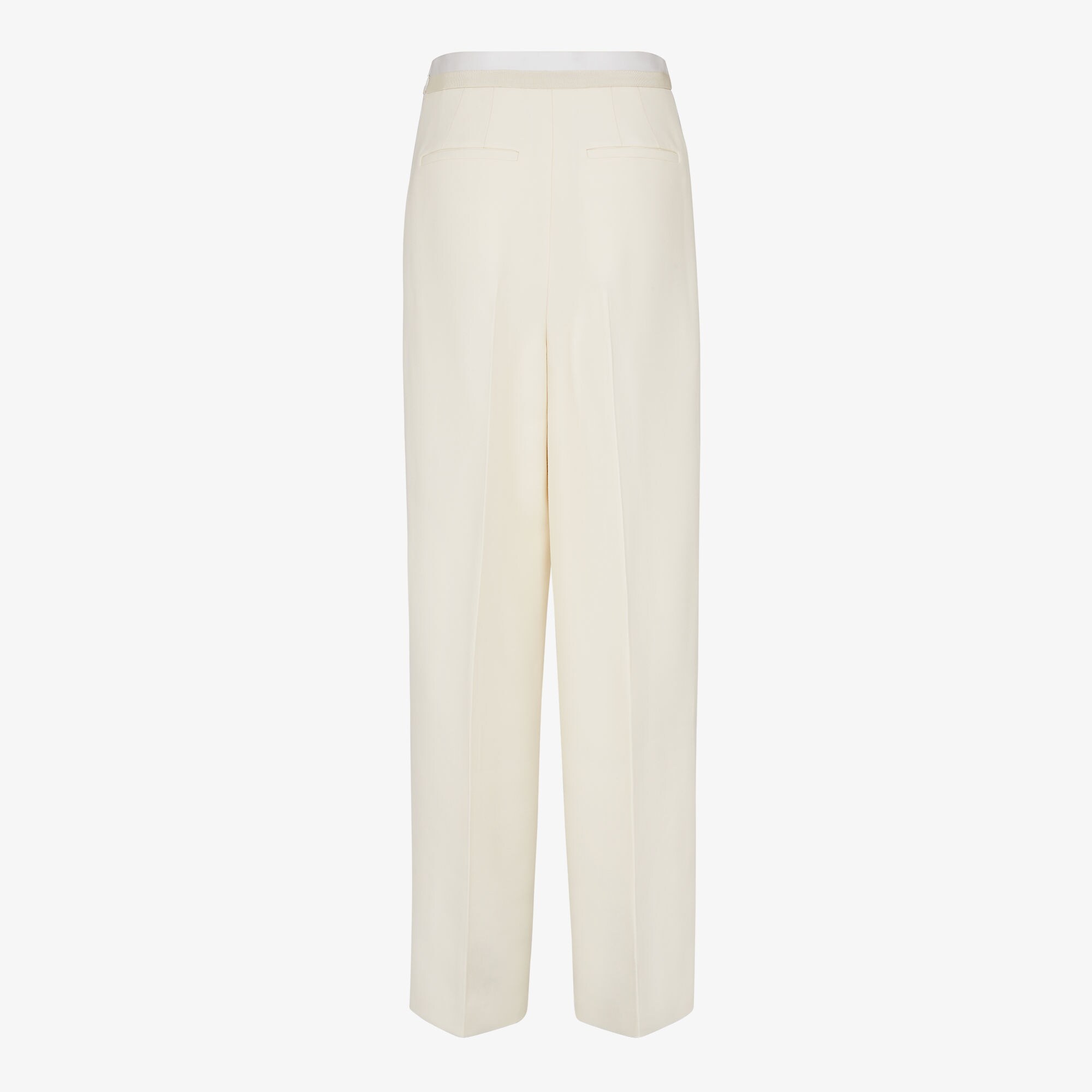 【関税＆送料込み】Fendi 'Fendi Roma' Gabardine Trousers FENDI Pants | REVERSIBLE