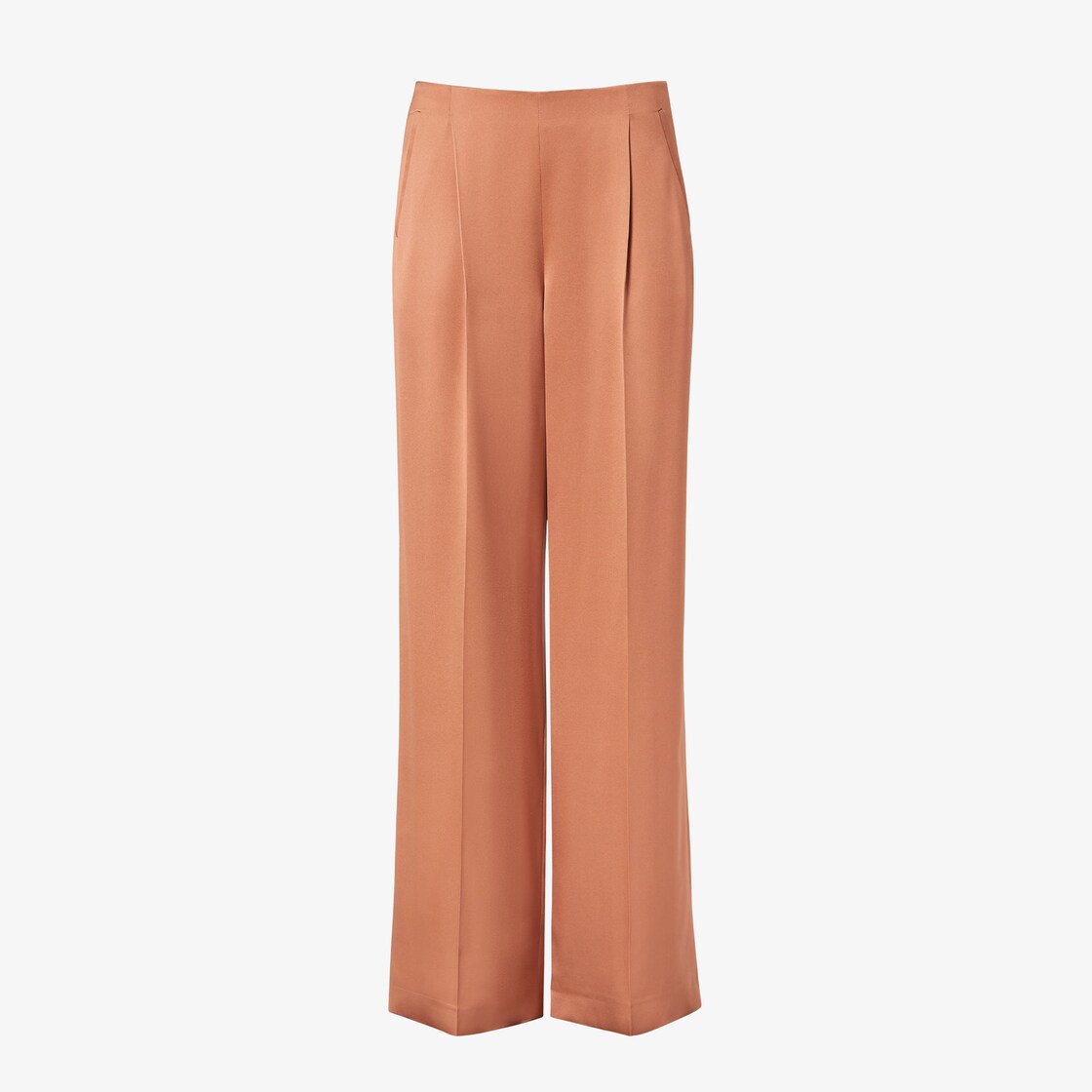 Trousers Beige silk trousers Beige - Image 1/3