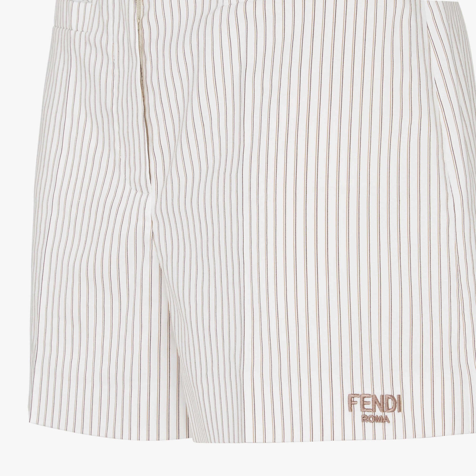 【FENDI】フェンディ ショートパンツ コットン シルク★ホワイト ショートパンツ コットン ホワイト | Fendi