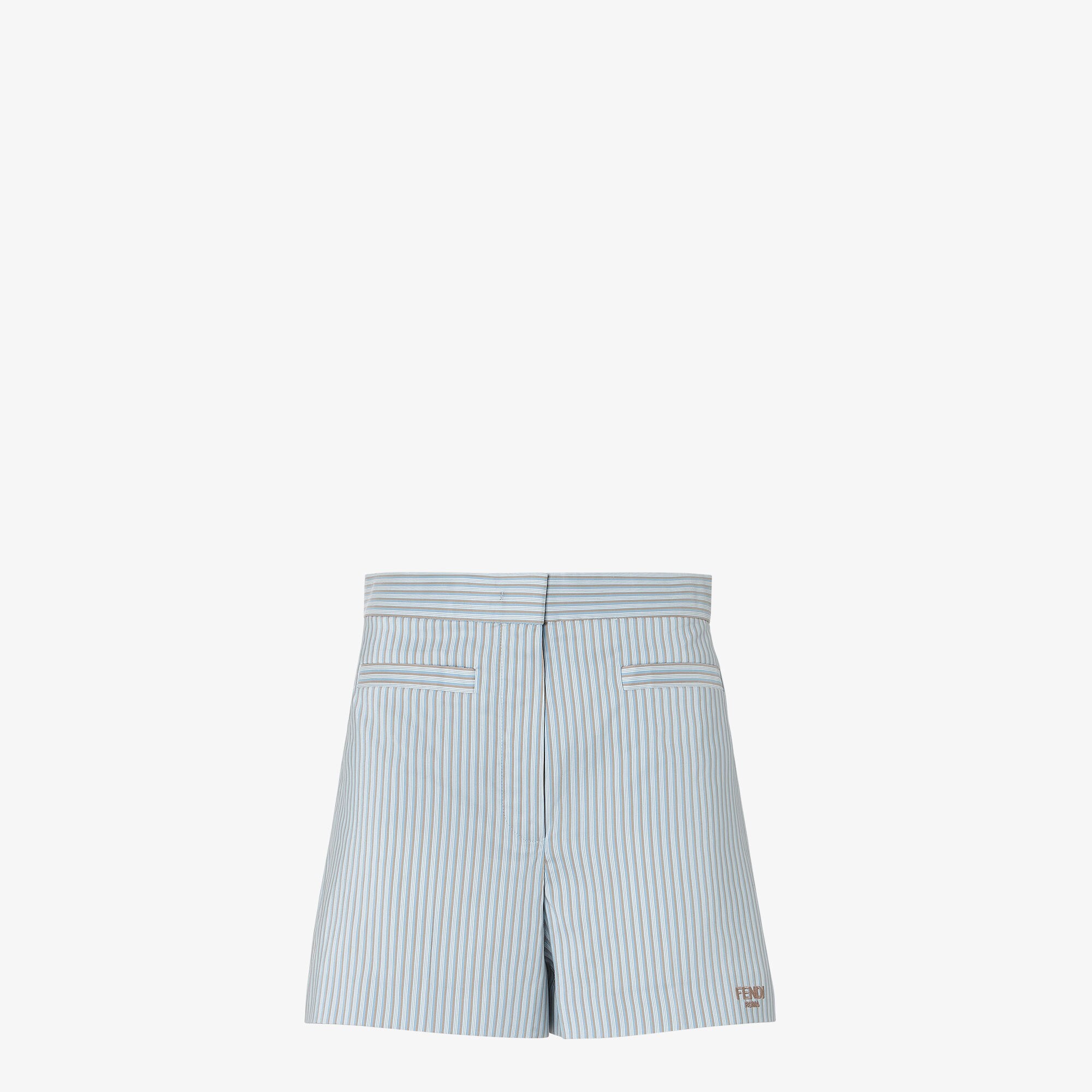 【関税&送料込】Fendi Embroidered Viscose Shorts Fendi Shorts Black Womens Fendi