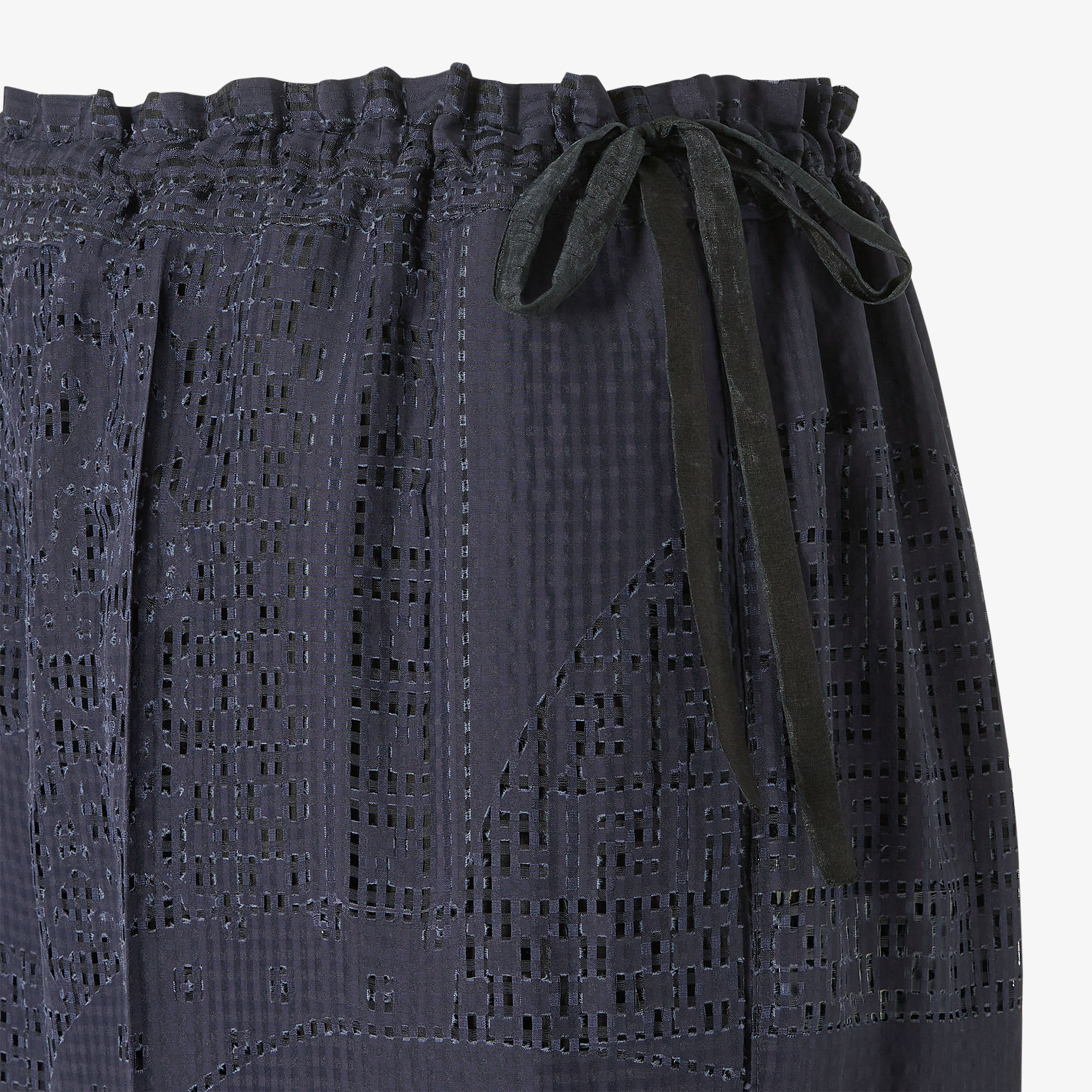 【関税＆送料込み】Fendi Patchwork Silk Pants Pants Silk Multicolor | Fendi
