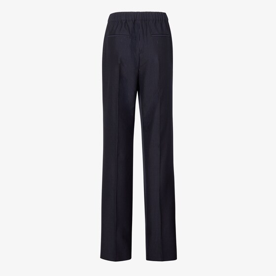 Fendi Slim-fit trousers slightly flared and with double fabric hem | Thumbnail 2