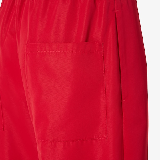 Fendi Wide-leg trousers with trouser crease and internal slits at | Thumbnail 3