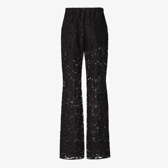 Fendi Straight-leg trousers with internal slits at the hem | Thumbnail 2