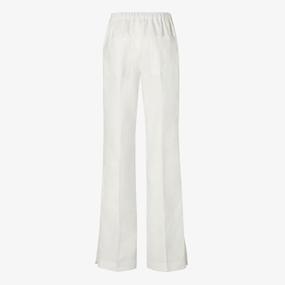 Fendi Straight-leg long trousers with side slits at the hem | Thumbnail 2