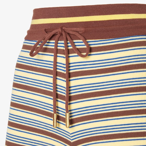 Fendi Fitted shorts with high drawstring waist | Thumbnail 3