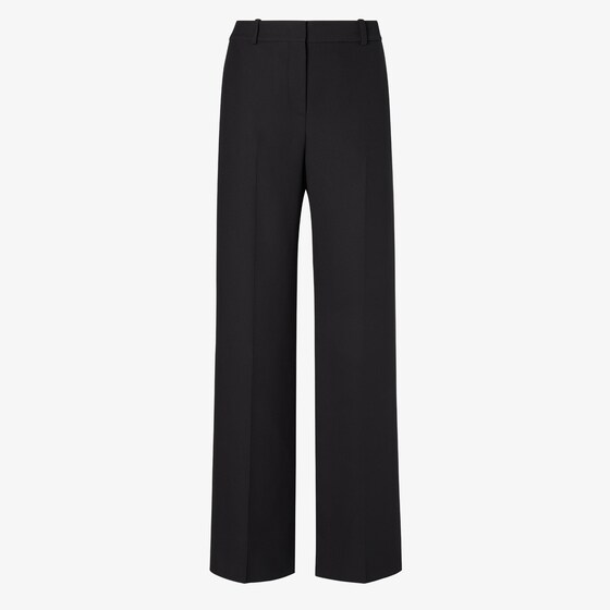 Fendi Trousers In Black