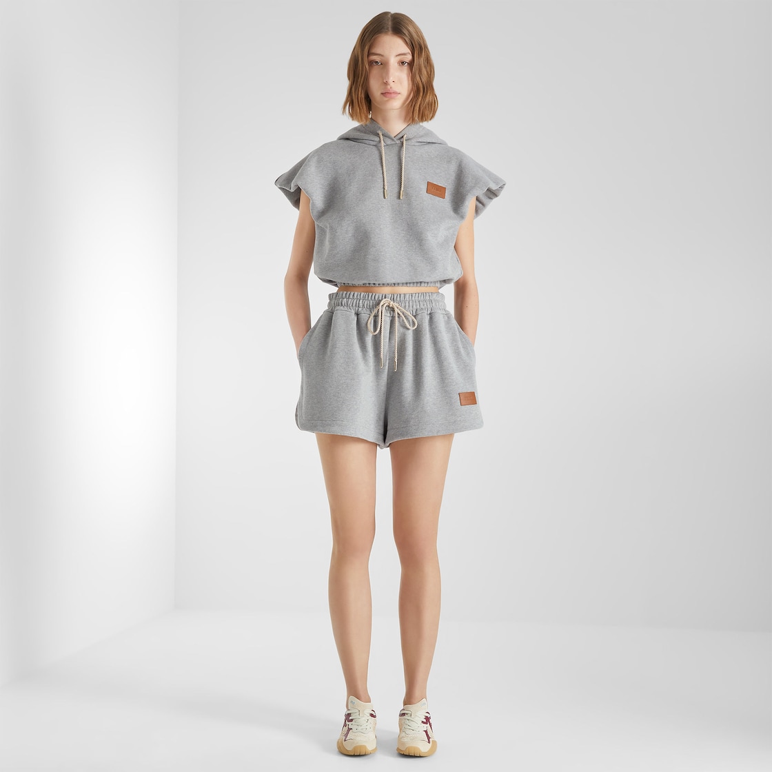 Shorts Grey jersey shorts Grey - Image 4/4