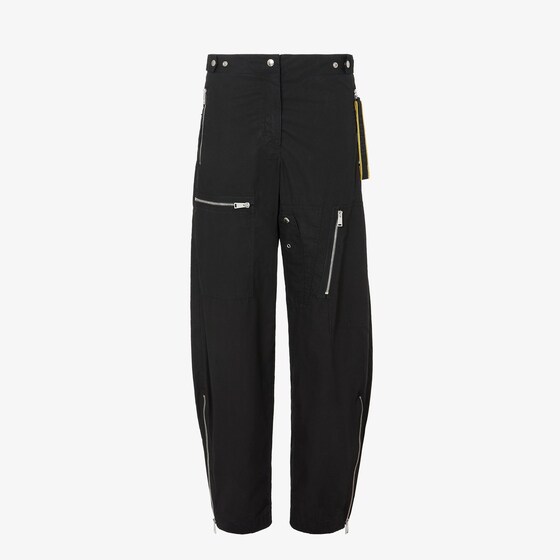 Fendi Trousers In Black