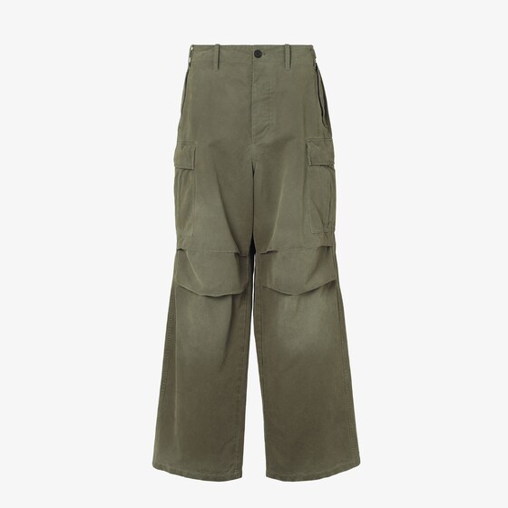Fendi Trousers In Green