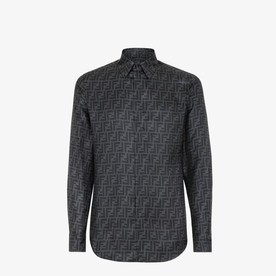 Fendi Shirt In Black