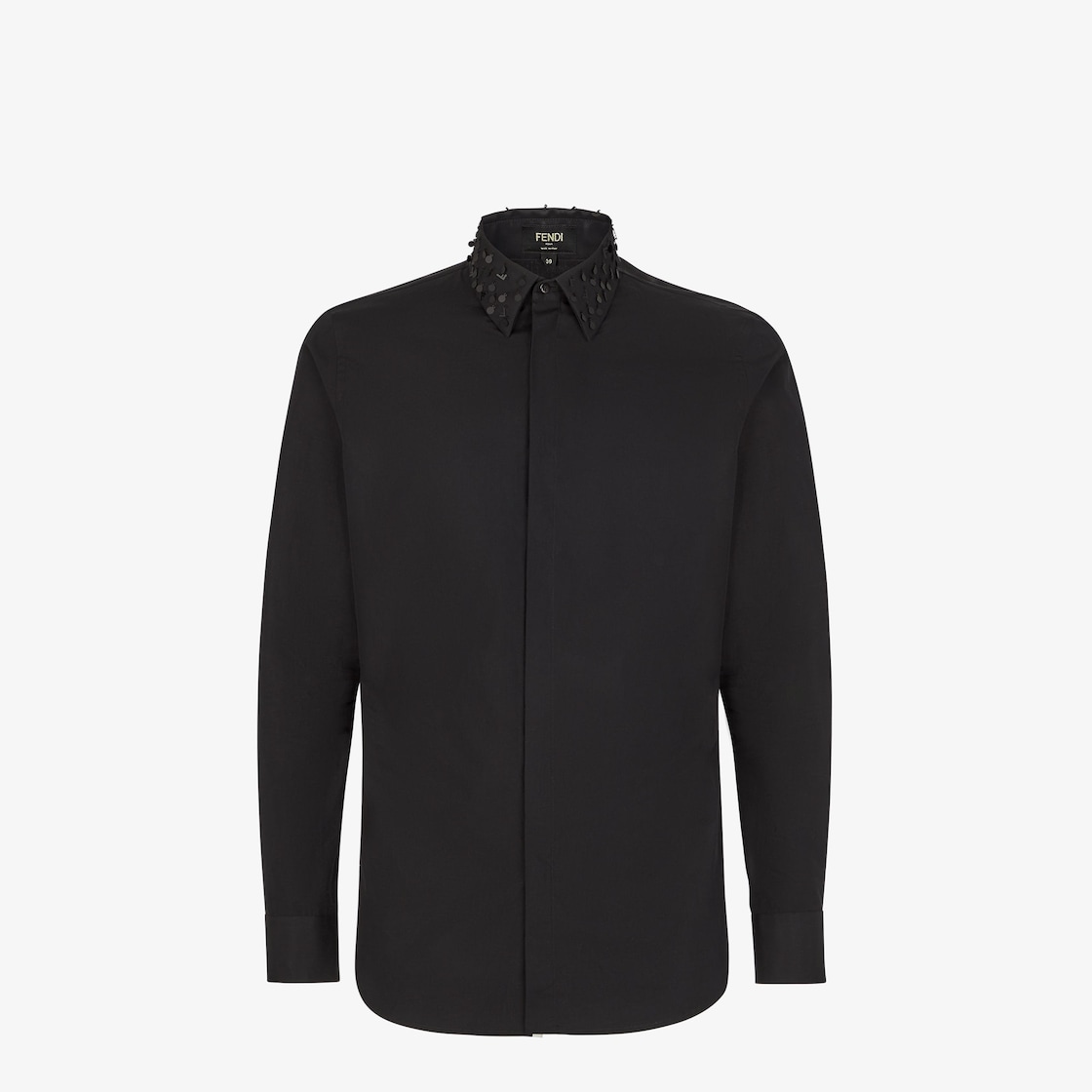 Shirt - Black cotton shirt | Fendi