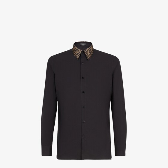Fendi Shirt In Black