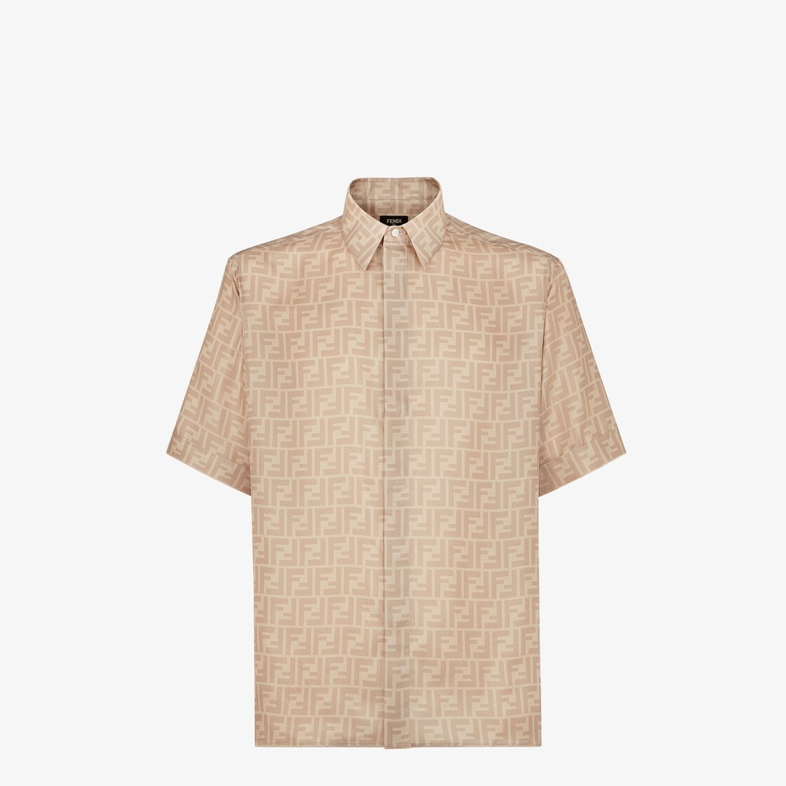 Shirt Silk Beige Fendi