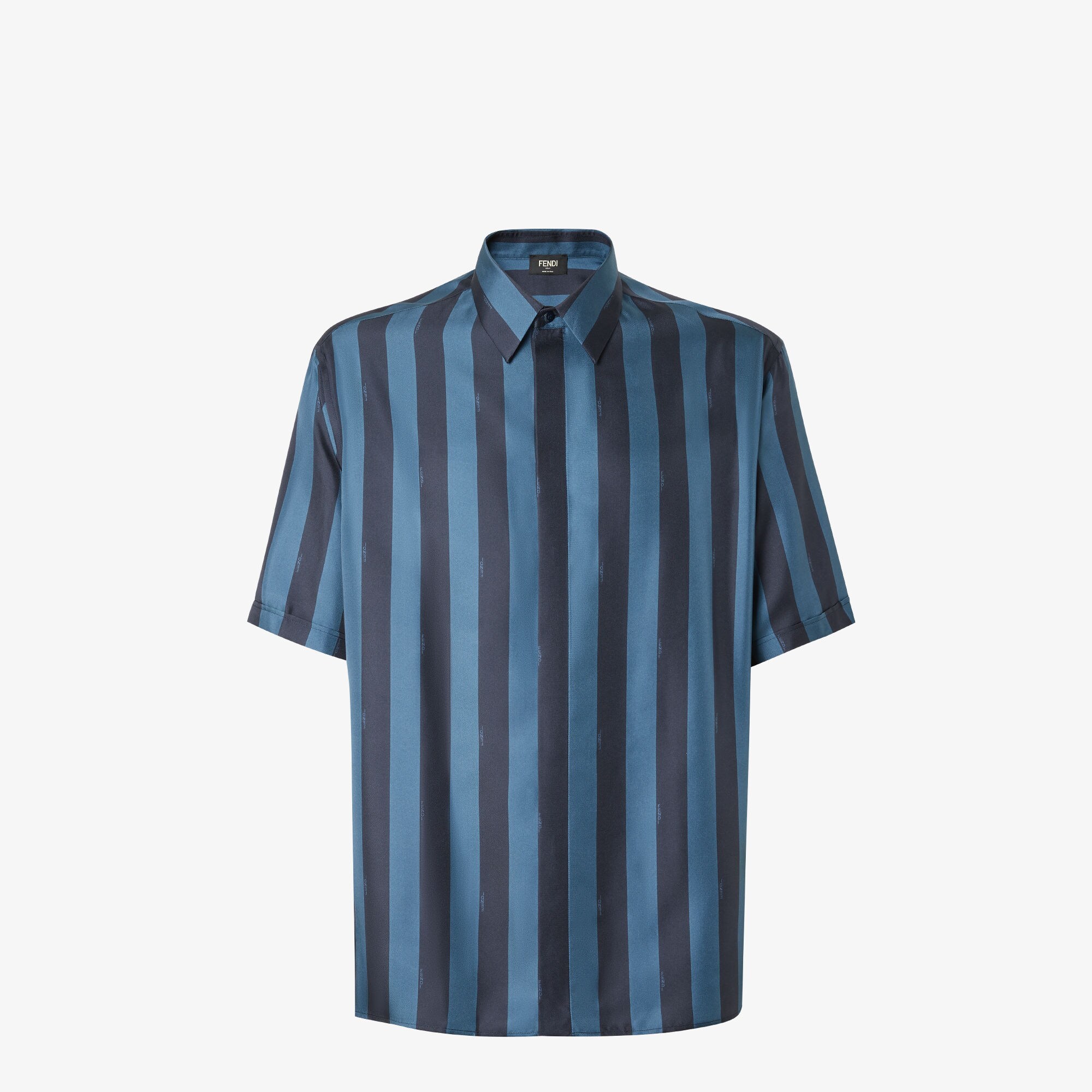 Shirt Silk Blue | Fendi