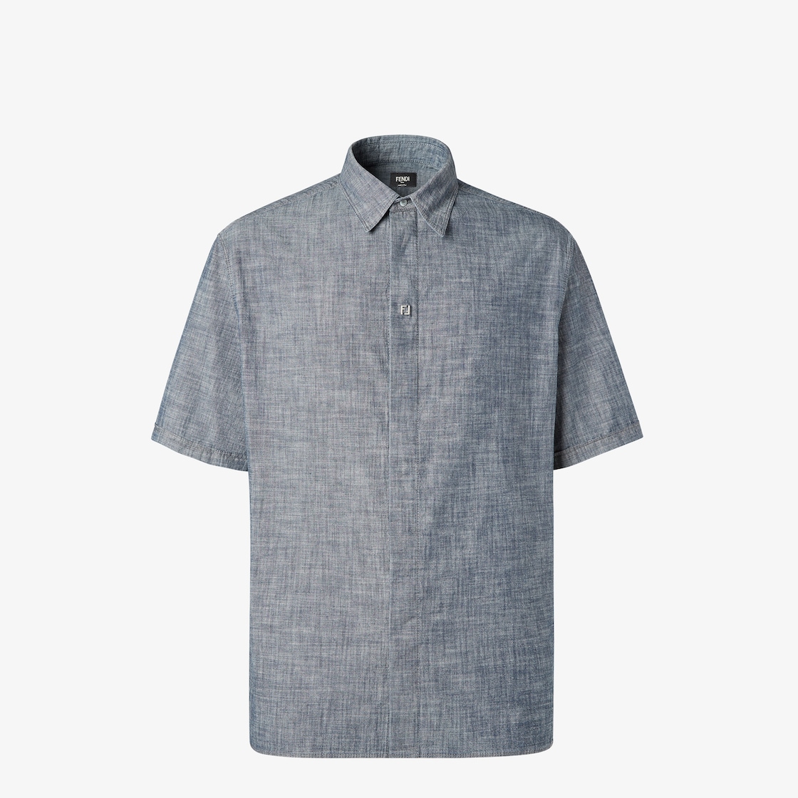 Shirt Blue Chambray denim shirt Blue - Image 1/3