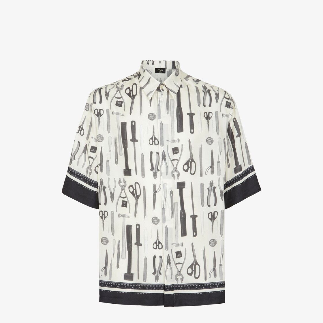 Fendi short hotsell sleeve shirt