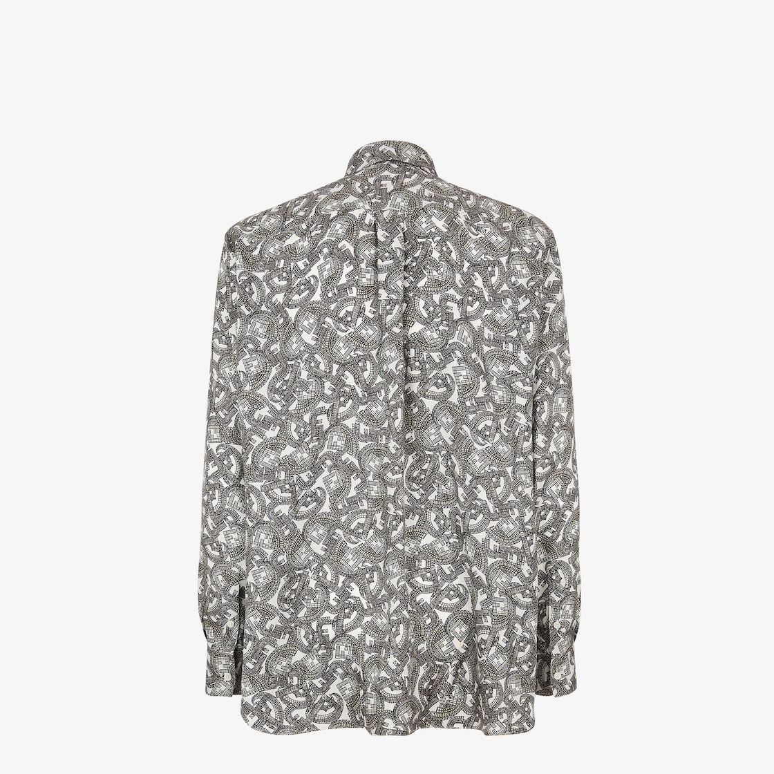 Shirt Grey Fendi Jewels silk shirt Grey - Image 2/4