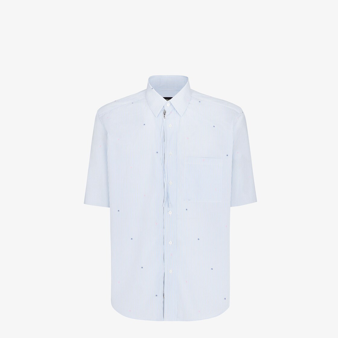 Shirt - Light blue cotton shirt | Fendi