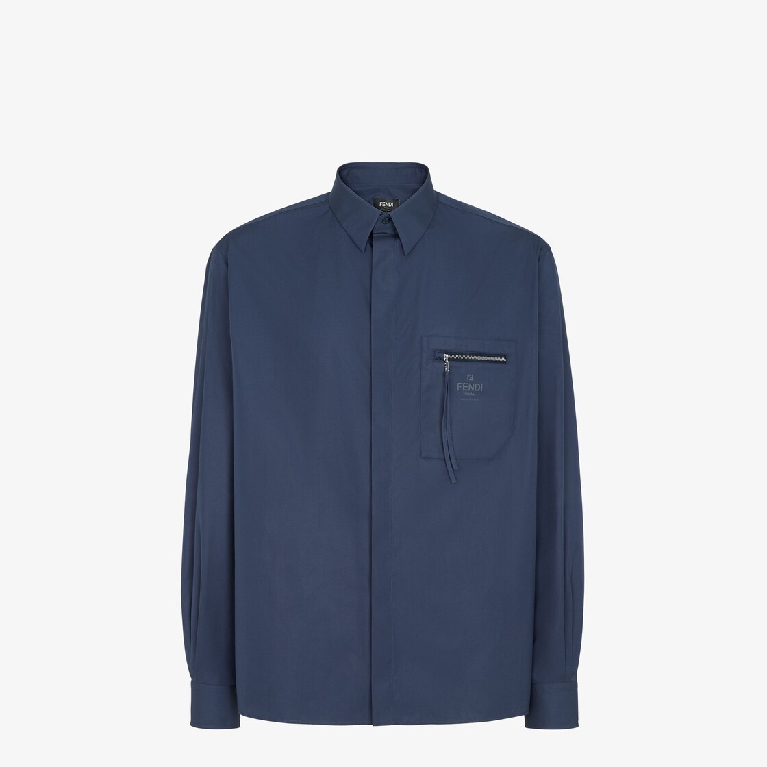 Fendi blue shirt best sale