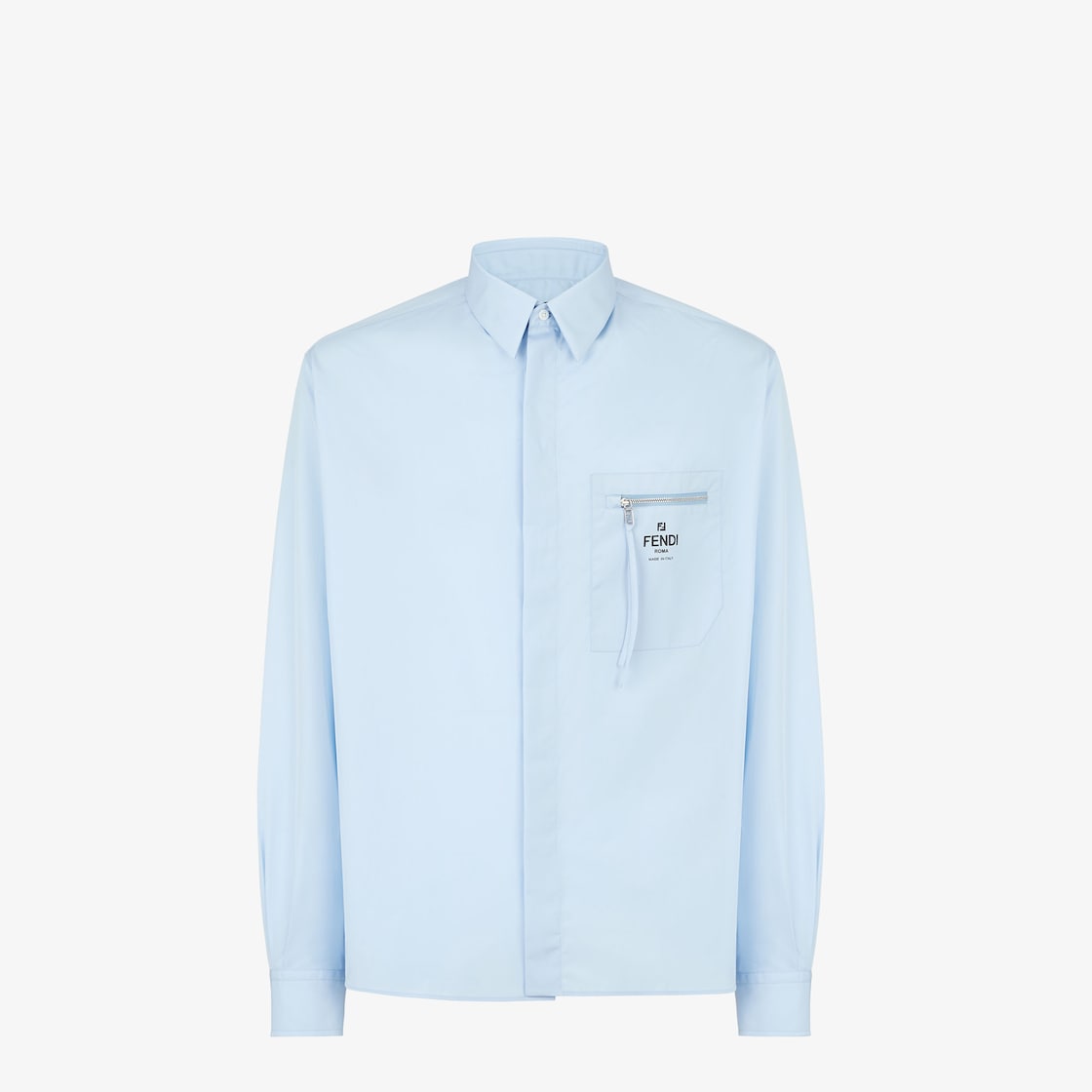 Blue store fendi shirt