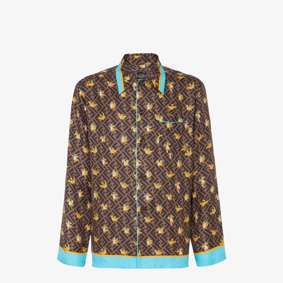 Fendi button cheap up shirt