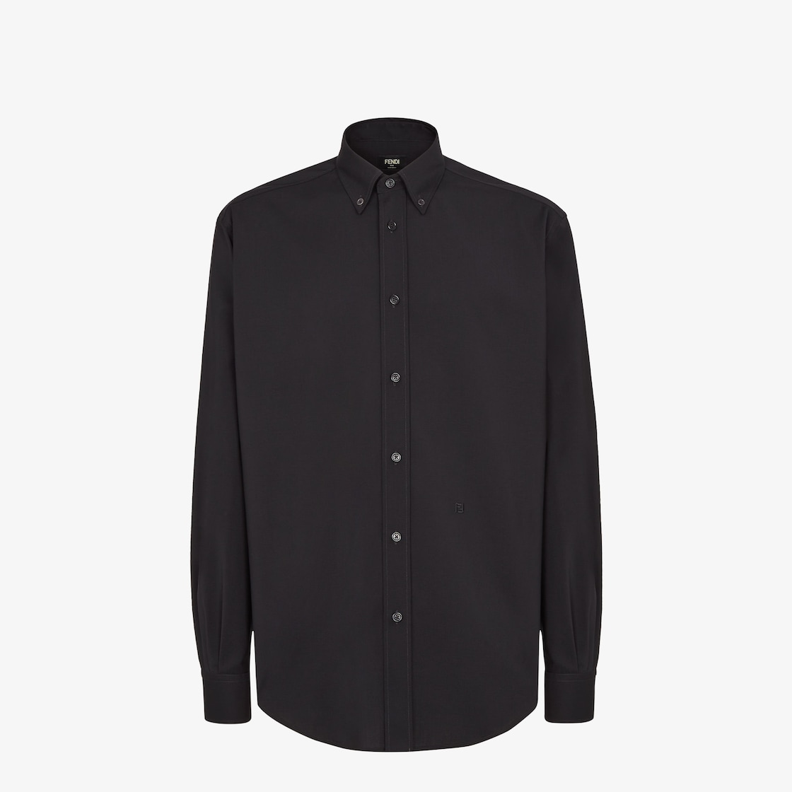 Shirt Black wool shirt Black - Image 1/3