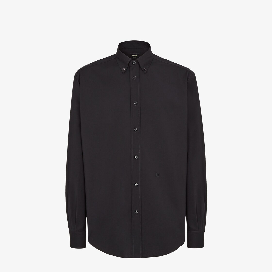 Shirt Black wool shirt Black - Image 1/4