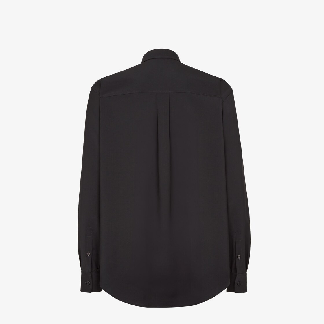 Shirt Black wool shirt Black - Image 2/3