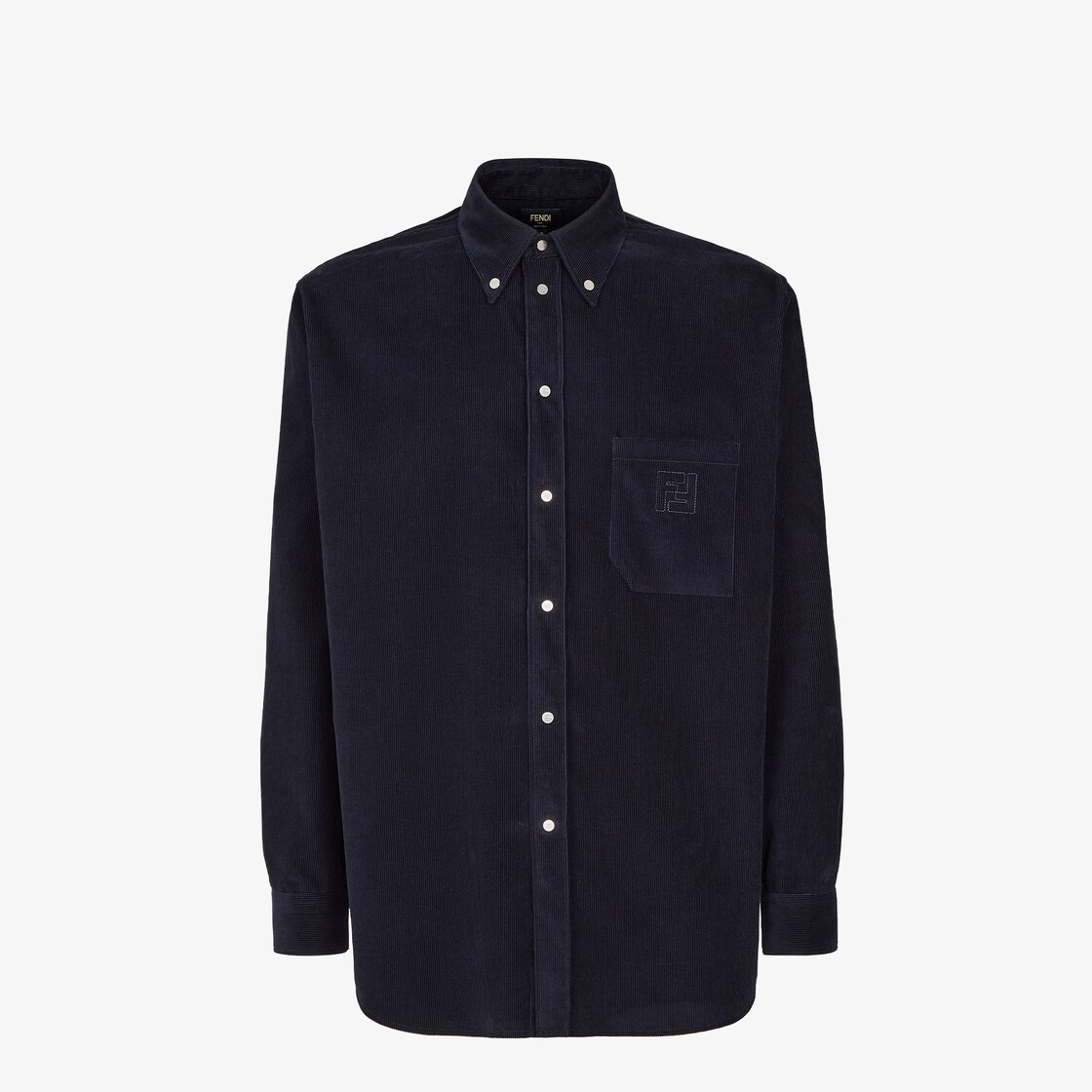 Shirt Blue corduroy shirt Blue - Image 1/4