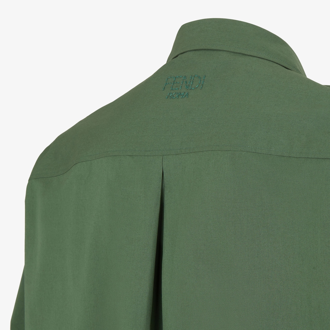 Shirt Green cotton shirt Green - Image 3/4