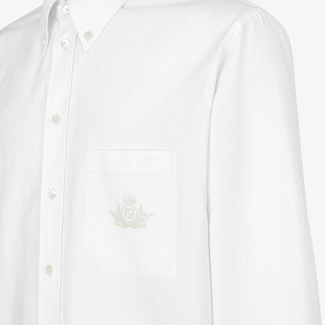 Shirt White Oxford shirt White - Image 3/4