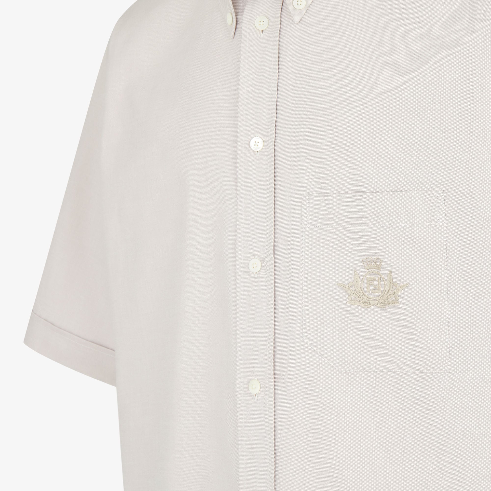 FENDI 長袖シャツ ベージュ フェンディ FENDI Tシャツ トップス FFロゴ ベージュ メンズ