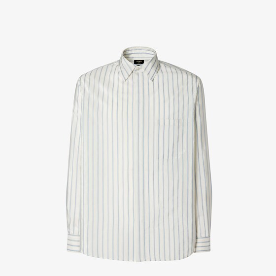 Fendi Long-sleeved shirt with patch pocket on the left side