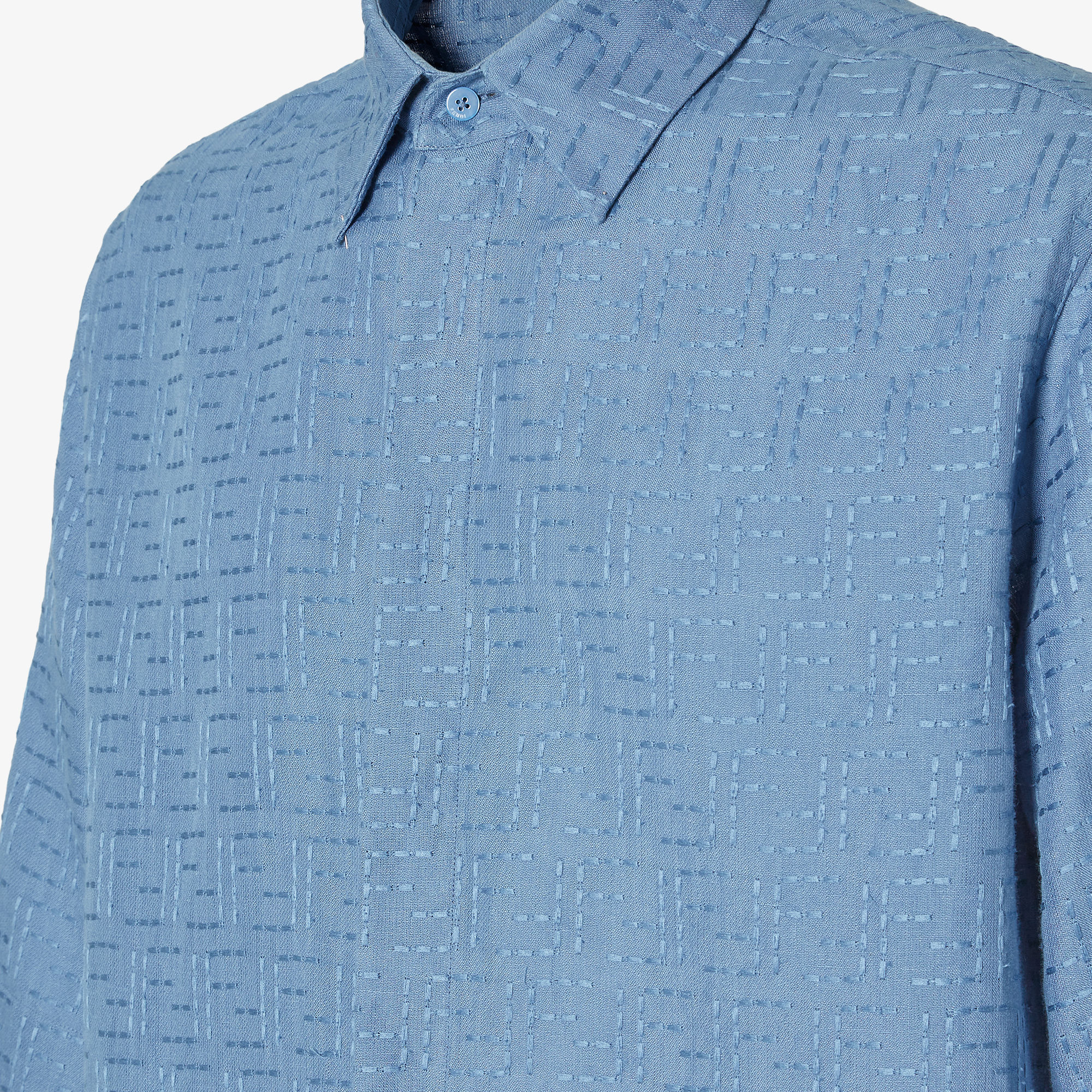 Shirt Linen Light blue | Fendi