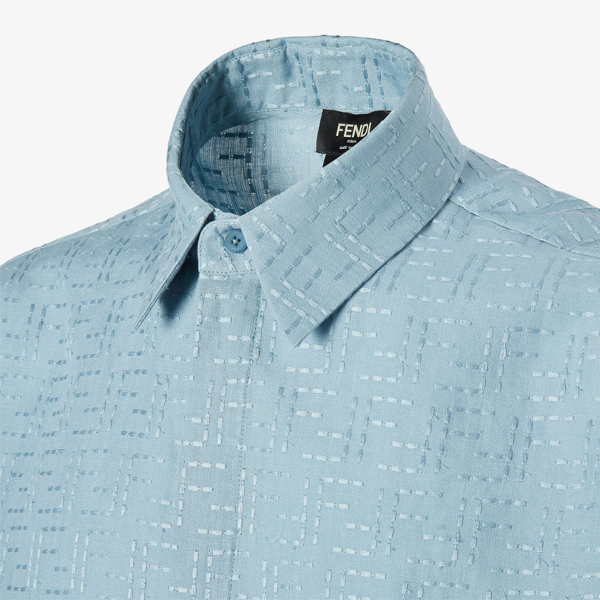 Shirt Linen Light blue | Fendi