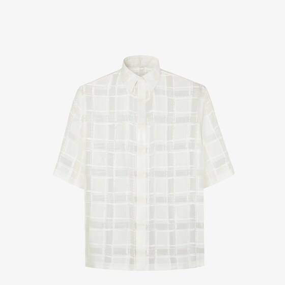 Fendi Shirt In White