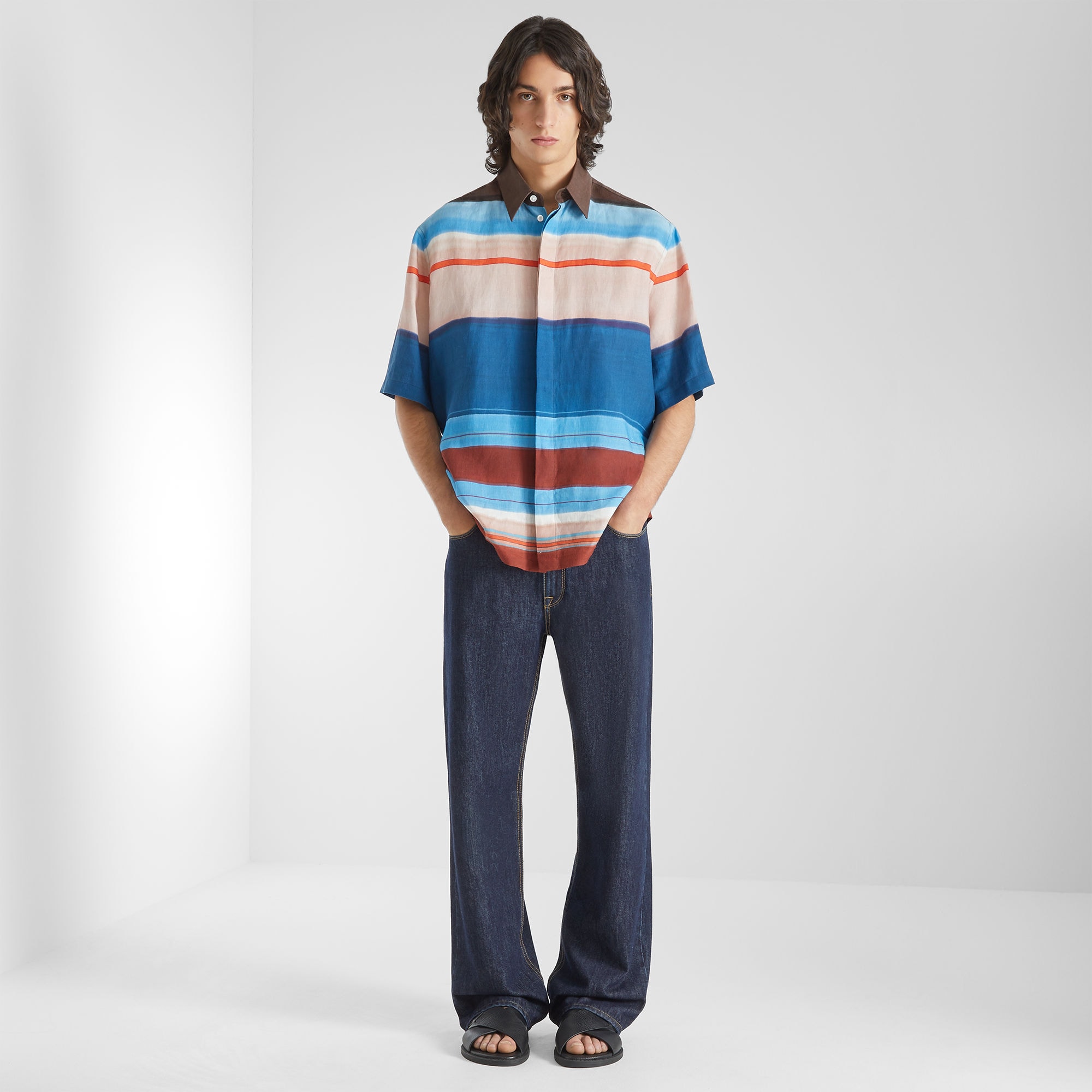 Fndiページ Sweater - Light blue | FENDI US