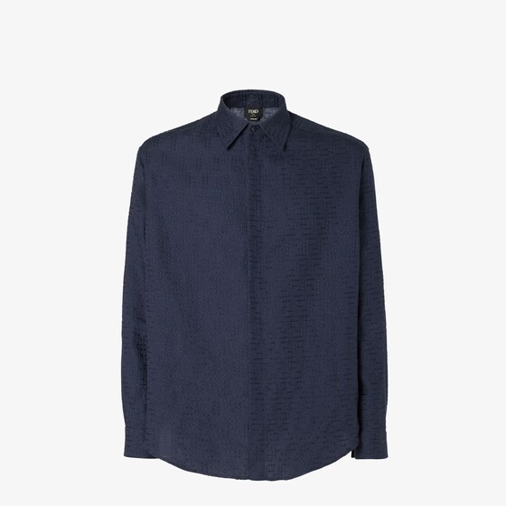 Fendi Shirt with button-down collar and long sleeves