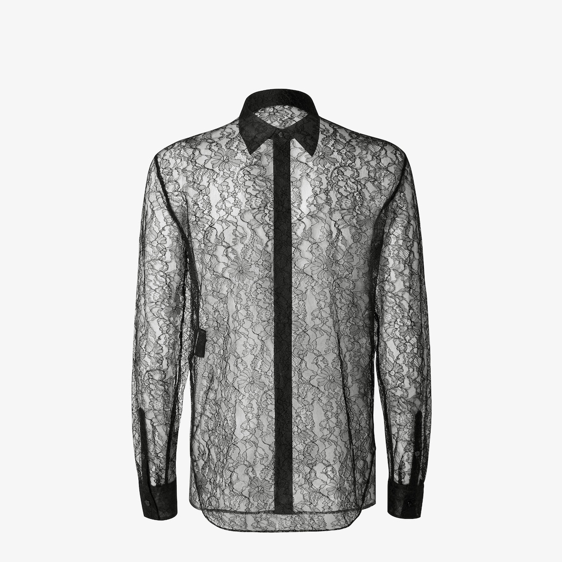 Shirt Black lace shirt Black - Image 3/5