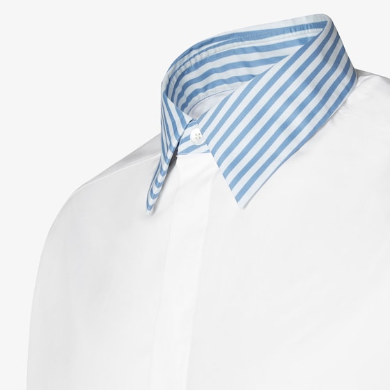 Fendi Shirt with button-down collar and long sleeves | Thumbnail 3