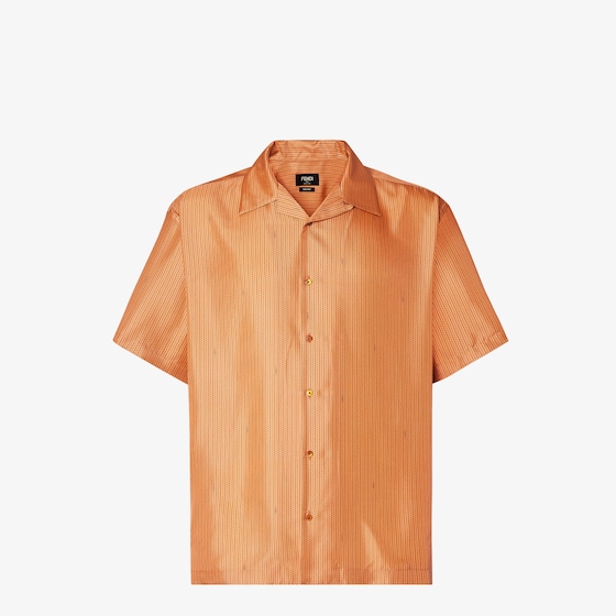 Fendi Shirt with bowling collar and short sleeves